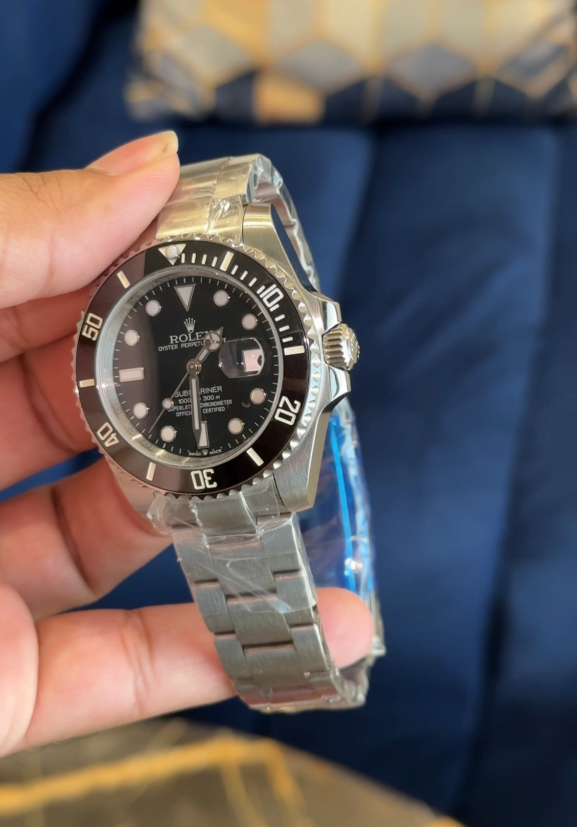 RLX Sub silver black