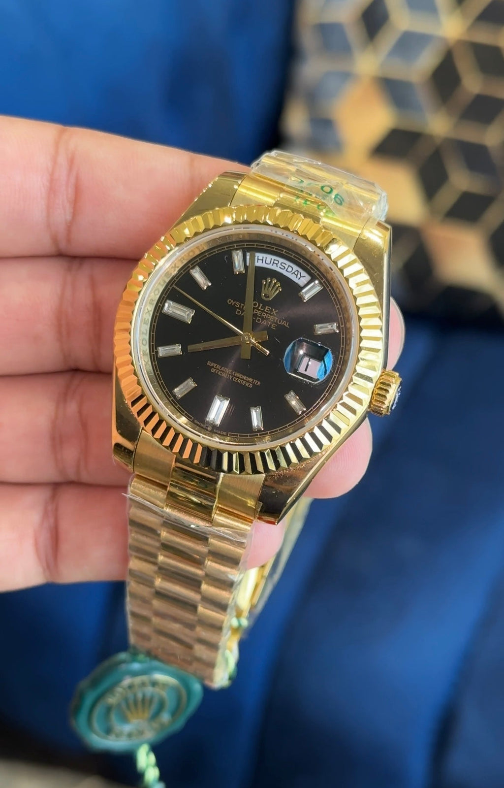 DD 41 all gold black president