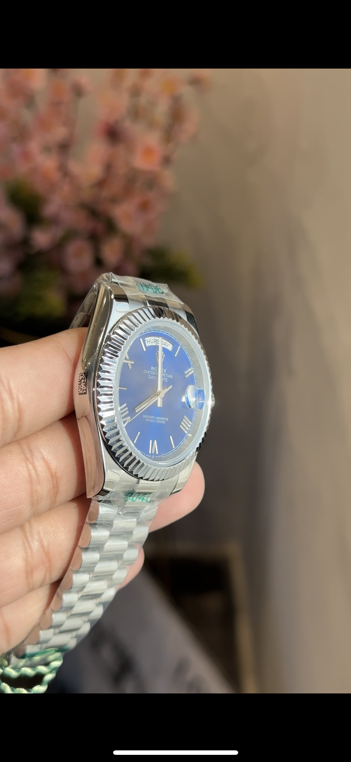 DD silver blue roman