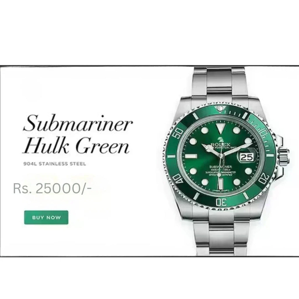 RlX AAA+ Submariner Hulk Luxury Watch For Men