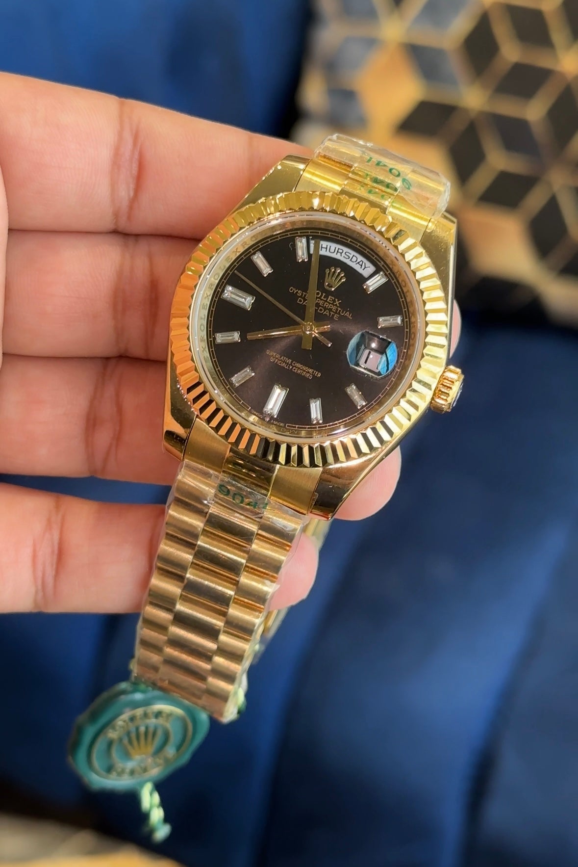 DD 41 all gold black president