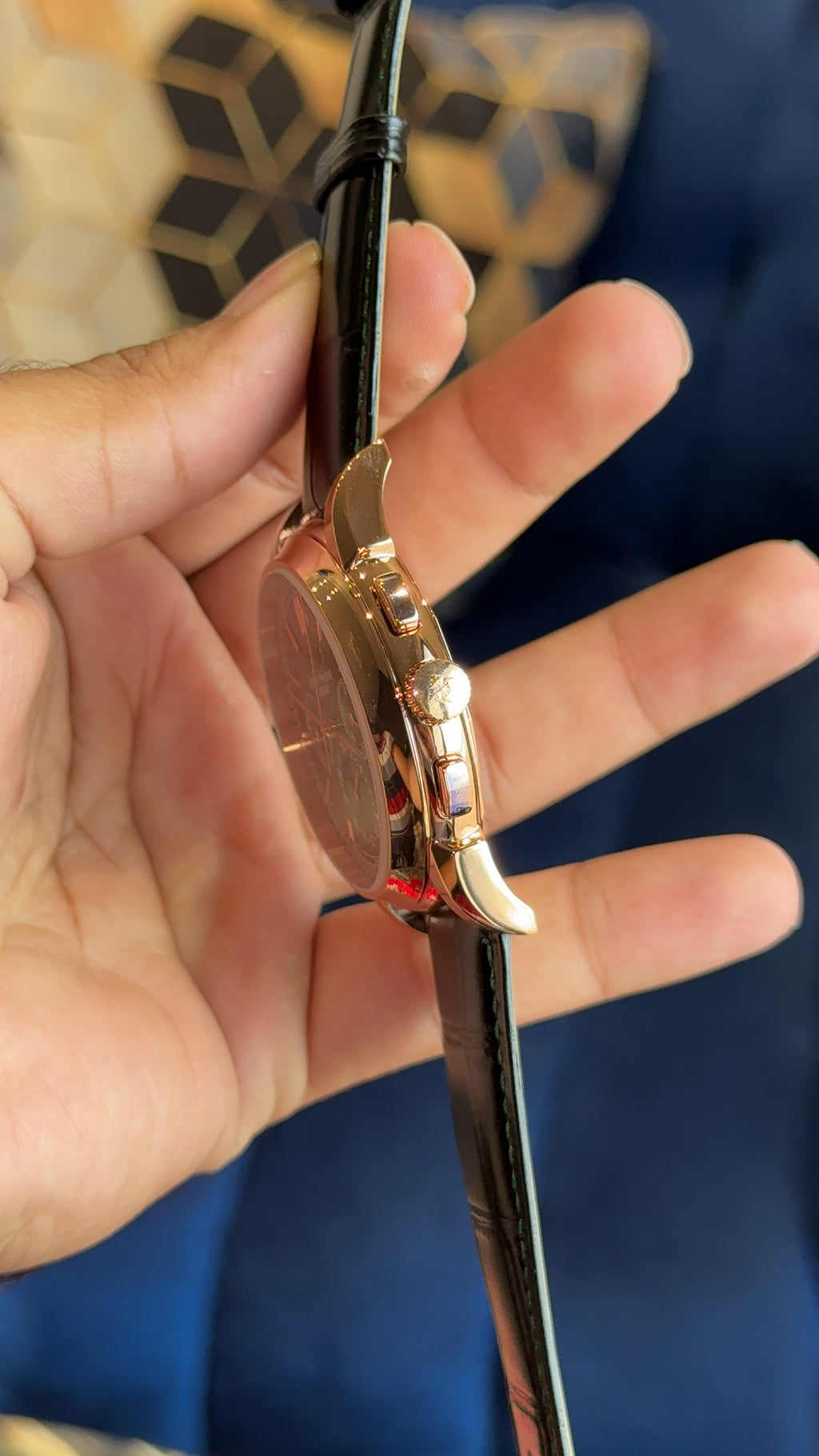 Patek century rose olive green