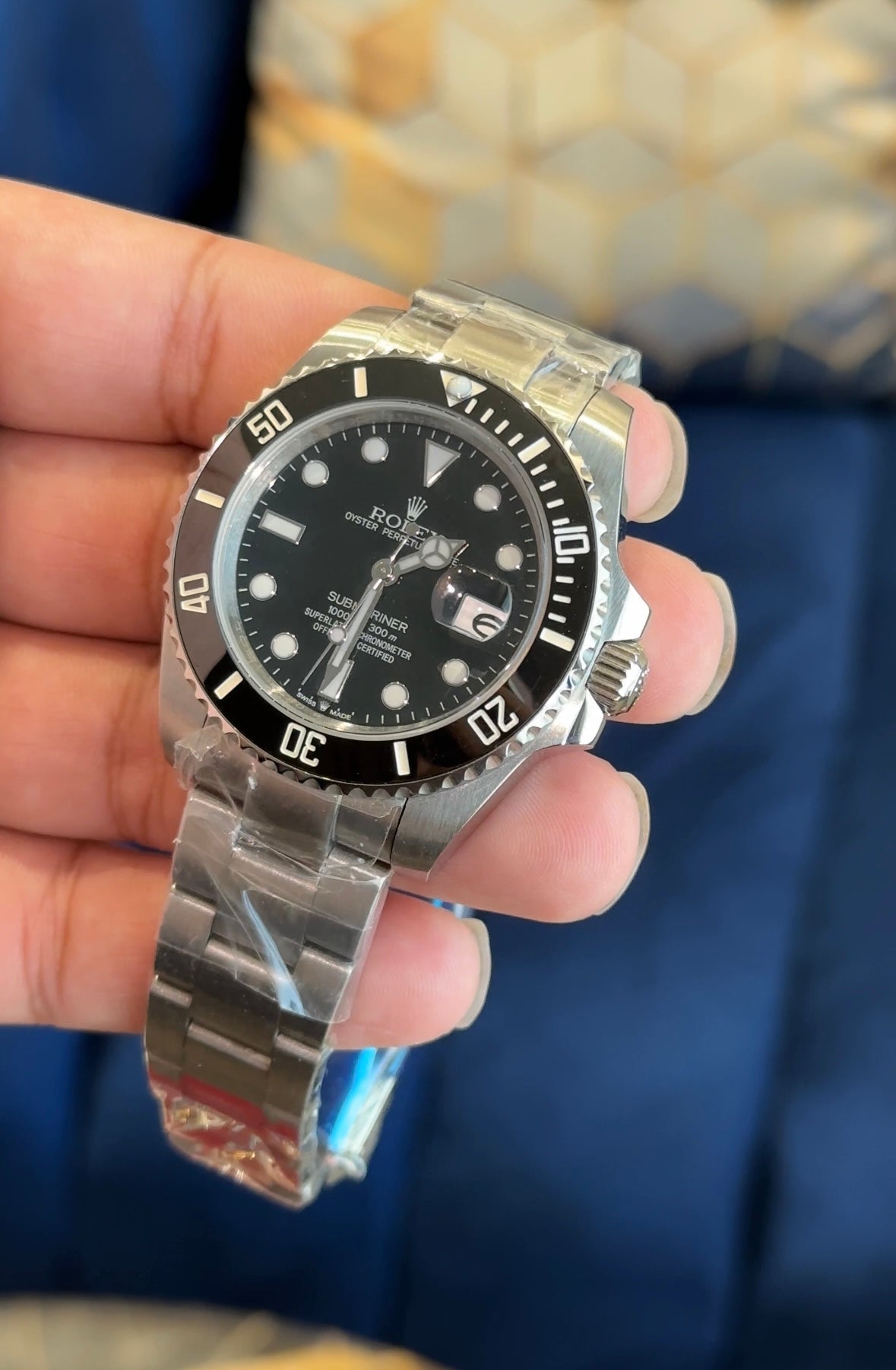 RLX Sub silver black