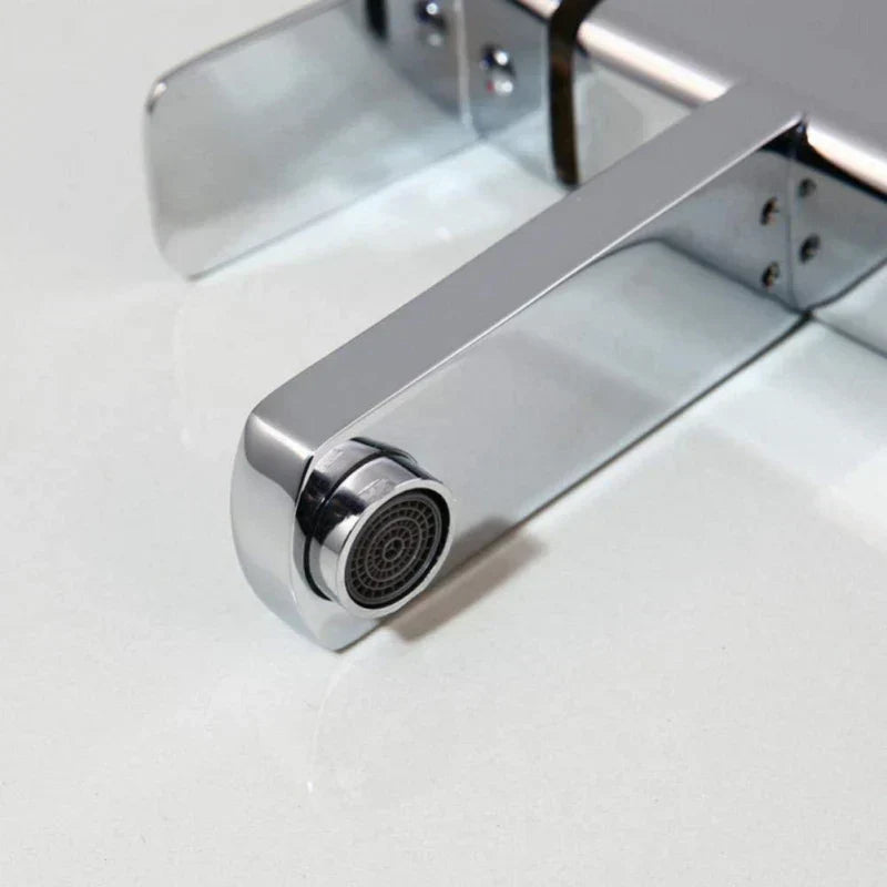 Basin & Sink 12" inch Faucet Hot and Cold Mixer