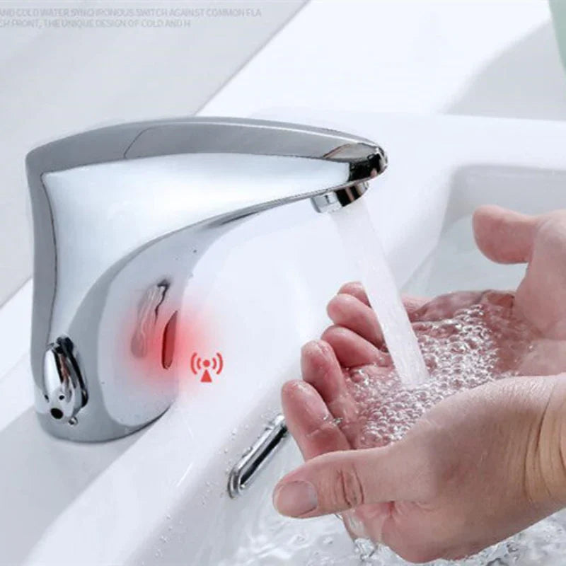 Smart Sensor Basin Faucet Hot and Cold Mixer