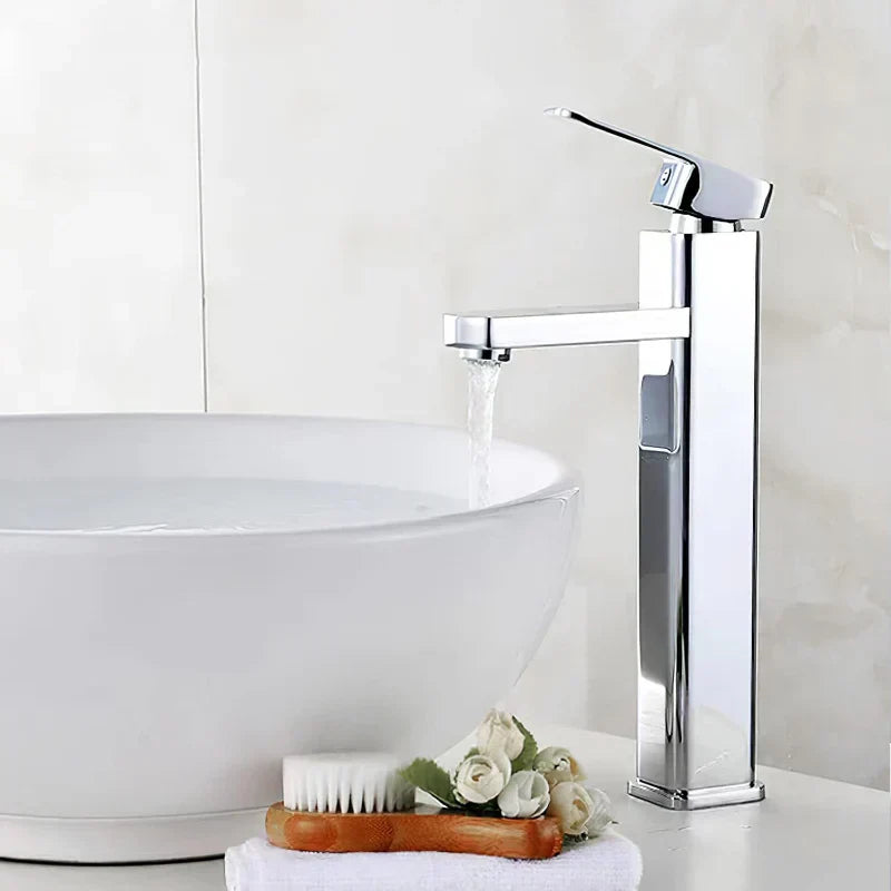 Basin & Sink 12" inch Faucet Hot and Cold Mixer