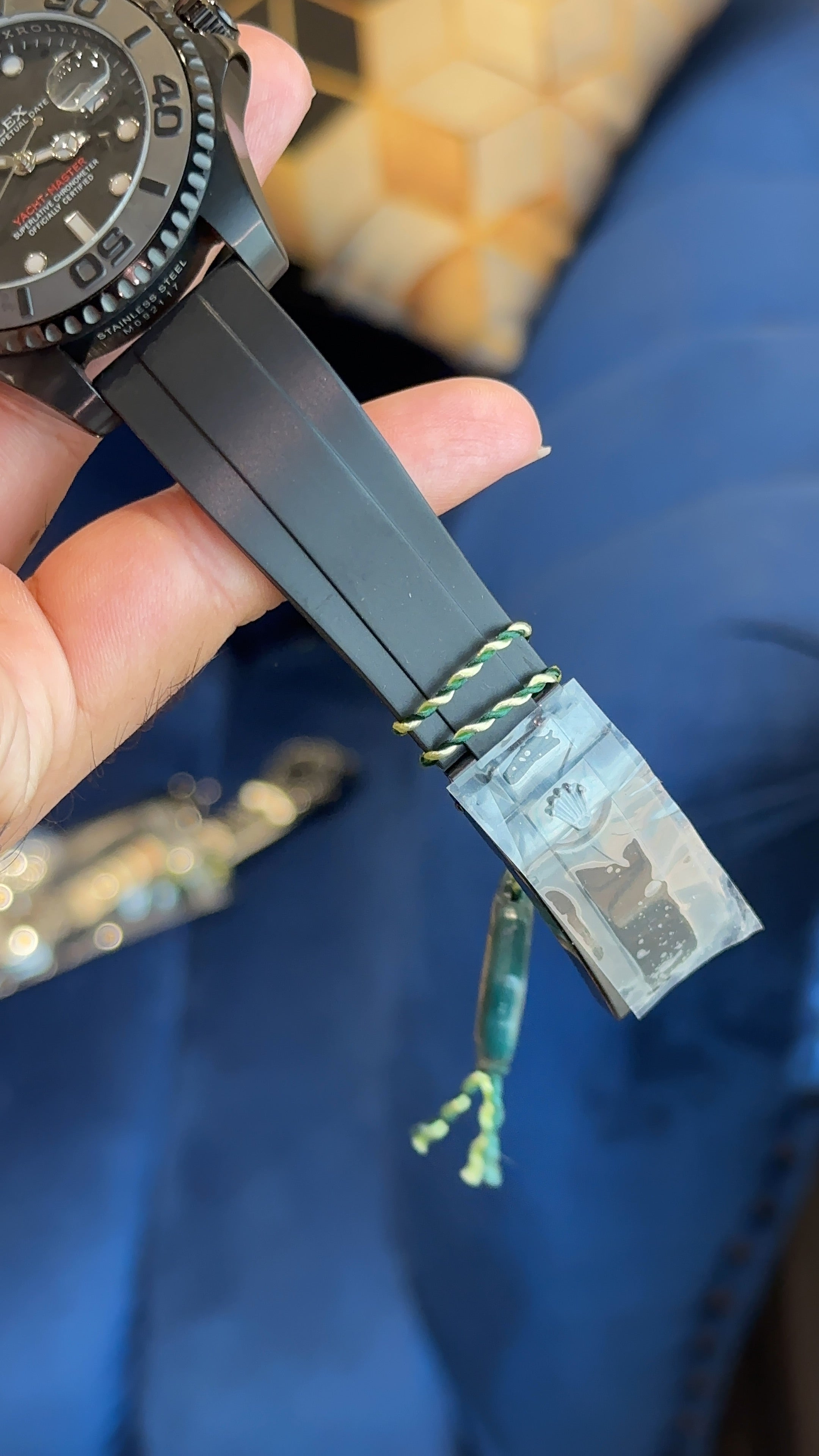 Yatchmaster All Black PVC