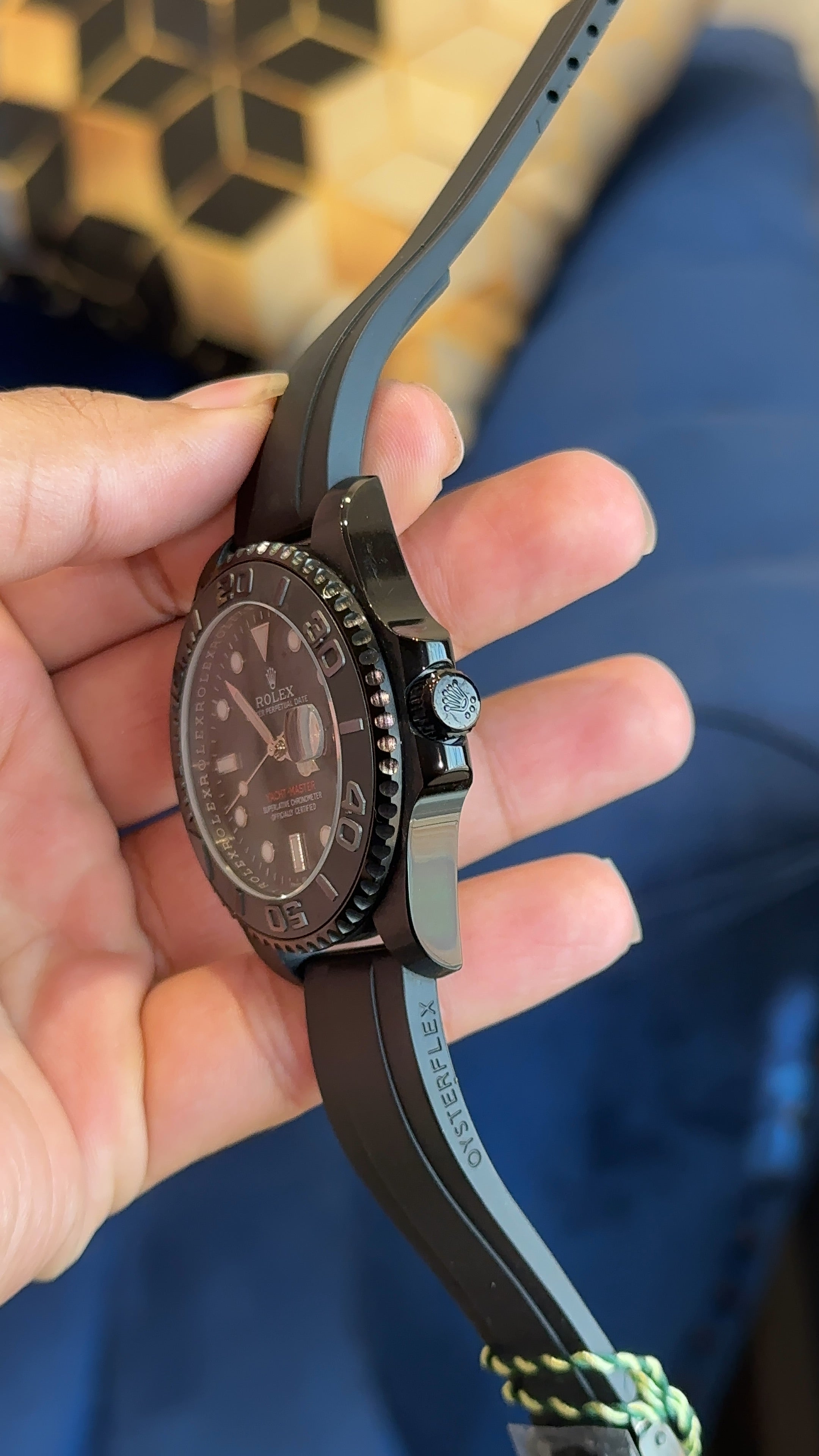 Yatchmaster All Black PVC