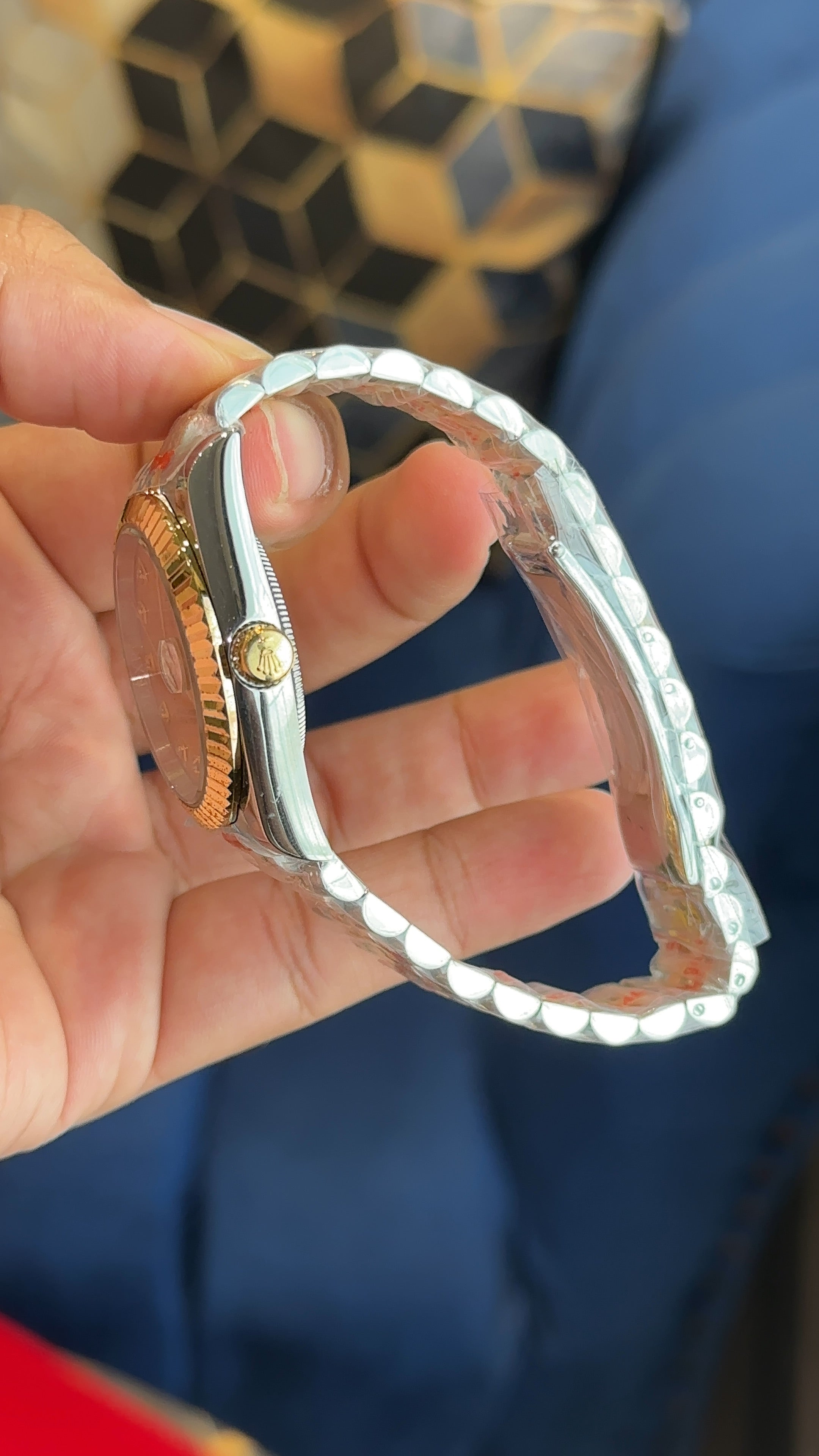 Date 36mm Two tone gold