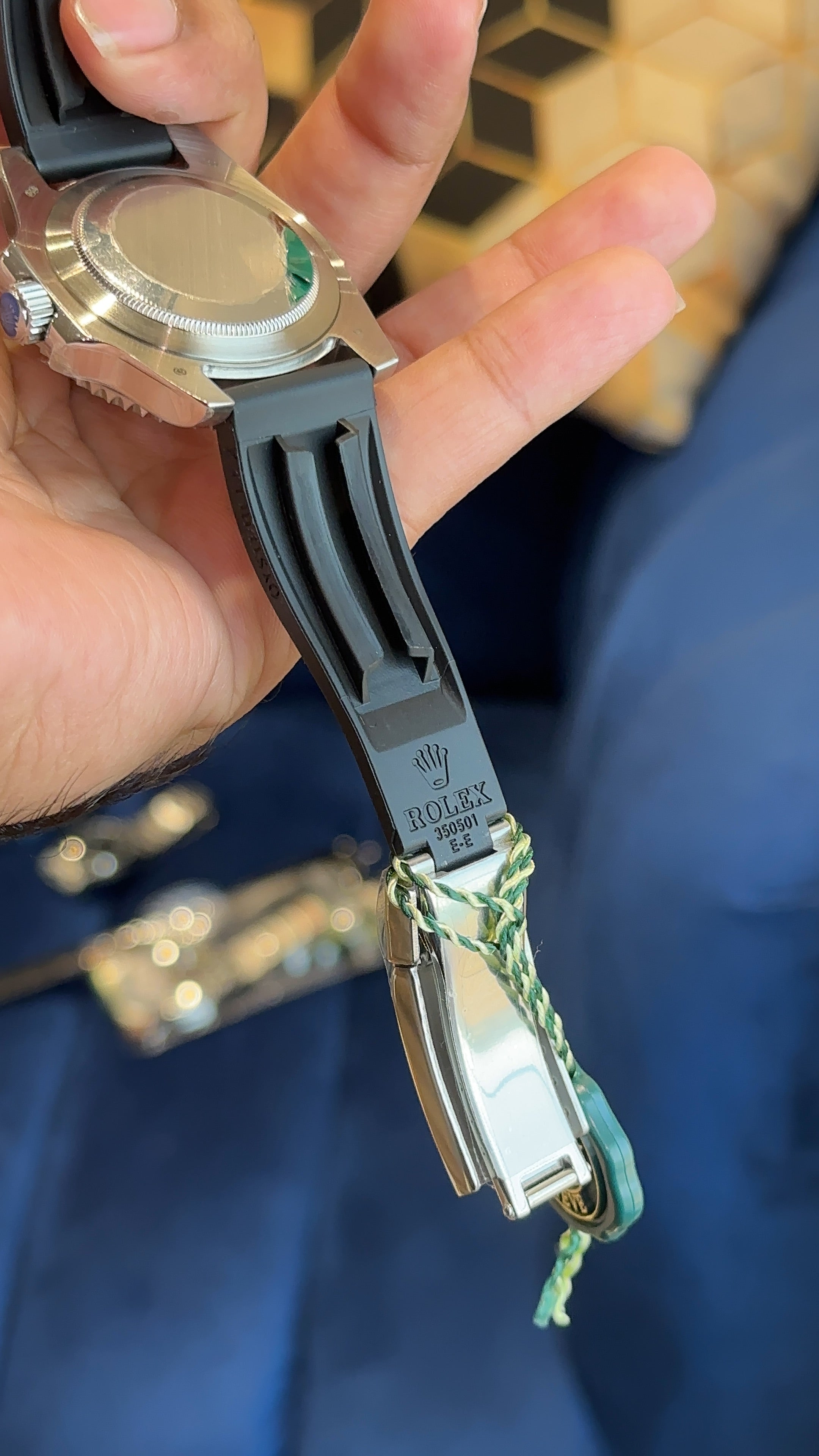 Yatch master silver pvc