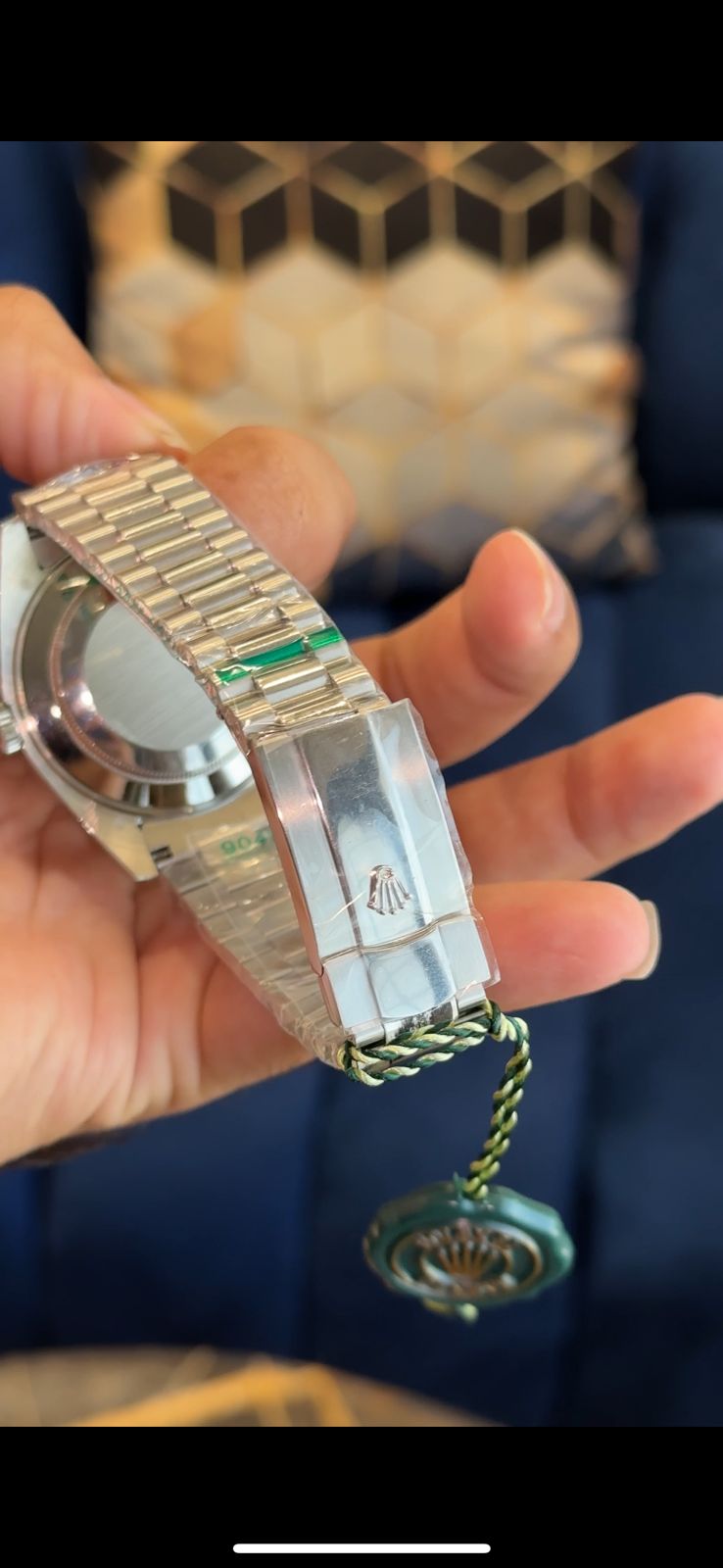 Daydate Stone Blue Shaddy Dial