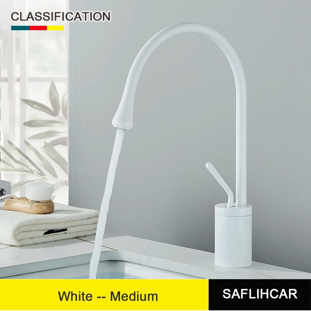 Basin & Sink Faucet Hot Cold Mixer Water