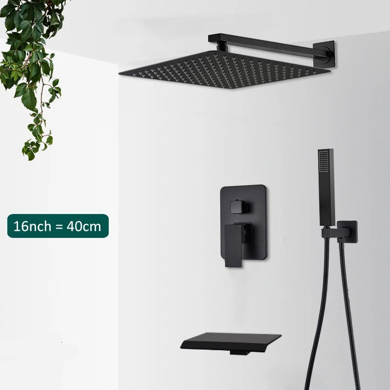 Bathroom Concealed Shower Sets Hot & Cold