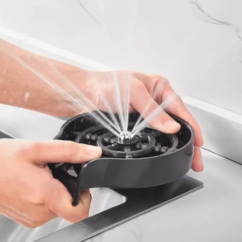 Automatic glass cleaning machine high-pressure bar