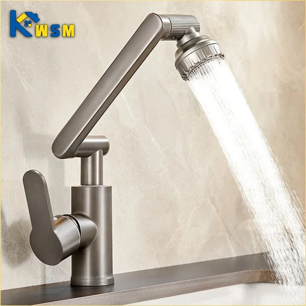 Mechanical Arm Universal Faucet Hot and Cold mixer