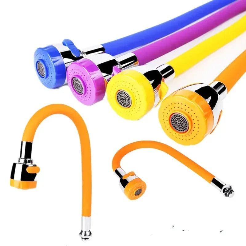 Pipe With Sprayer Head Faucet