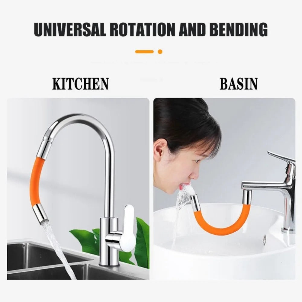 Flexible Bending Pipe Faucet 360 Rotating