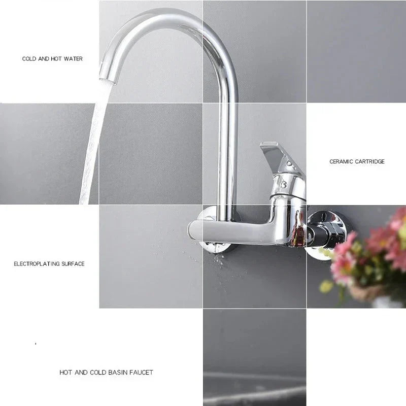 Kitchen Sink Faucet Wall Mounted
