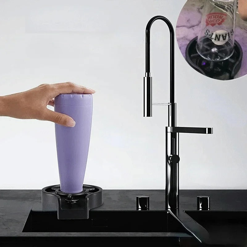 Automatic glass cleaning machine high-pressure bar