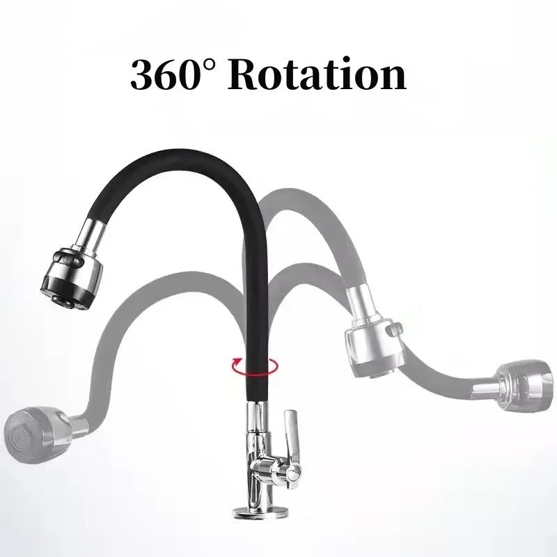 Pipe With Sprayer Head Faucet