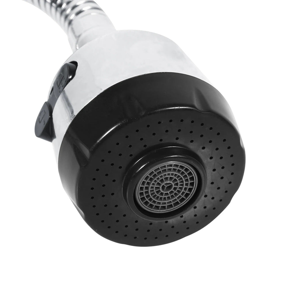 Stainless Steel Swivel Spout Kitchen Sink Faucet Pipe