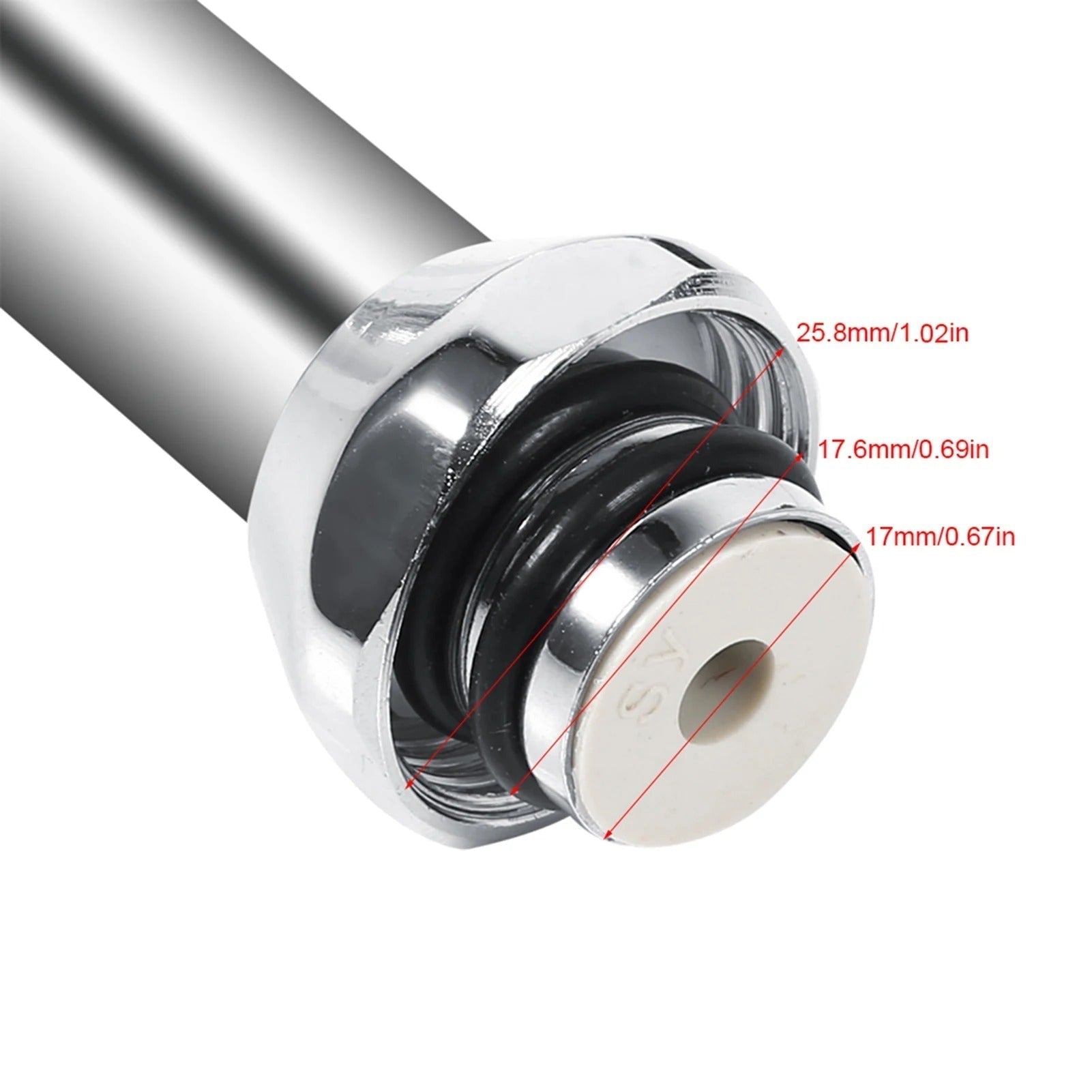 Stainless Steel Swivel Spout Kitchen Sink Faucet Pipe