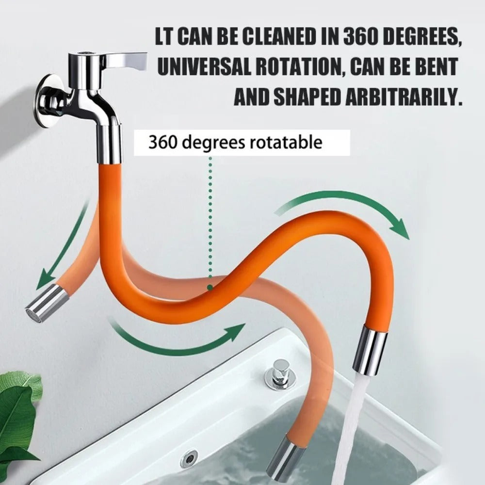 Flexible Bending Pipe Faucet 360 Rotating