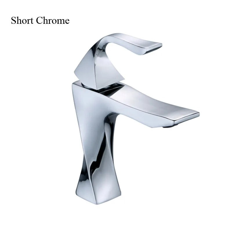 Basin Faucet Hot Cold Water Mixer