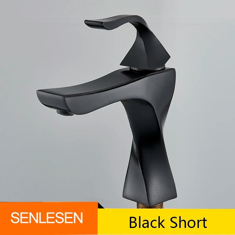 Basin Faucet Hot Cold Water Mixer