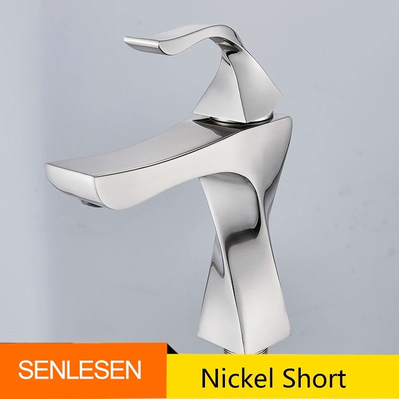 Basin Faucet Hot Cold Water Mixer